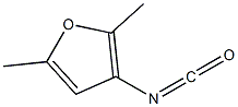 3-isocyanato-2,5-dimethylfuran Structure