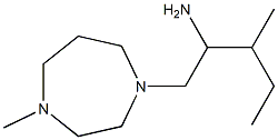 3-methyl-1-(4-methyl-1,4-diazepan-1-yl)pentan-2-amine 구조식 이미지