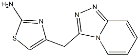 4-([1,2,4]triazolo[4,3-a]pyridin-3-ylmethyl)-1,3-thiazol-2-amine 구조식 이미지