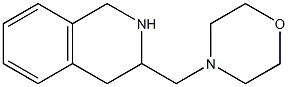 4-(1,2,3,4-tetrahydroisoquinolin-3-ylmethyl)morpholine 구조식 이미지