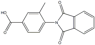 4-(1,3-dioxo-1,3-dihydro-2H-isoindol-2-yl)-3-methylbenzoic acid 구조식 이미지