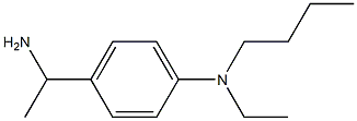 4-(1-aminoethyl)-N-butyl-N-ethylaniline 구조식 이미지