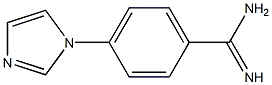 4-(1H-imidazol-1-yl)benzene-1-carboximidamide 구조식 이미지