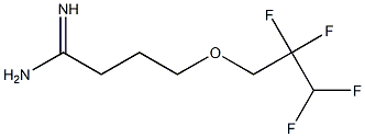 4-(2,2,3,3-tetrafluoropropoxy)butanimidamide 구조식 이미지