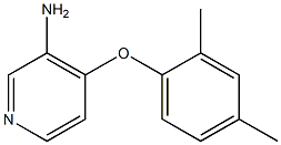 4-(2,4-dimethylphenoxy)pyridin-3-amine Structure
