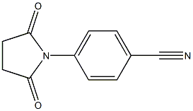 4-(2,5-dioxopyrrolidin-1-yl)benzonitrile Structure