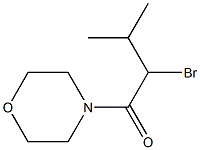 4-(2-bromo-3-methylbutanoyl)morpholine Structure