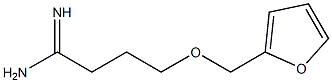 4-(2-furylmethoxy)butanimidamide Structure