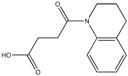 4-(3,4-dihydroquinolin-1(2H)-yl)-4-oxobutanoic acid Structure