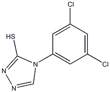 4-(3,5-dichlorophenyl)-4H-1,2,4-triazole-3-thiol Structure