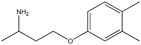 4-(3-aminobutoxy)-1,2-dimethylbenzene Structure