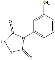 4-(3-aminophenyl)-1,2,4-triazolidine-3,5-dione Structure
