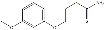 4-(3-methoxyphenoxy)butanethioamide Structure