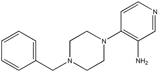 4-(4-benzylpiperazin-1-yl)pyridin-3-amine Structure