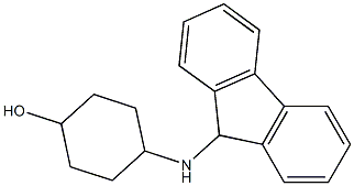 4-(9H-fluoren-9-ylamino)cyclohexan-1-ol 구조식 이미지