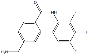 4-(aminomethyl)-N-(2,3,4-trifluorophenyl)benzamide 구조식 이미지