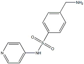 4-(aminomethyl)-N-pyridin-4-ylbenzenesulfonamide 구조식 이미지