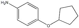 4-(cyclopentyloxy)aniline 구조식 이미지