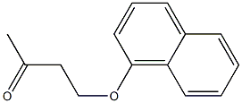 4-(naphthalen-1-yloxy)butan-2-one 구조식 이미지