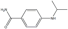 4-(propan-2-ylamino)benzamide 구조식 이미지