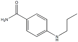 4-(propylamino)benzamide Structure