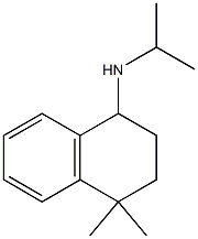 4,4-dimethyl-N-(propan-2-yl)-1,2,3,4-tetrahydronaphthalen-1-amine Structure