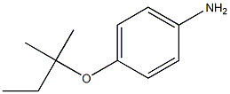 4-[(2-methylbutan-2-yl)oxy]aniline 구조식 이미지