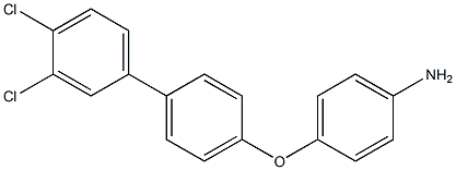 4-[(3',4'-dichloro-1,1'-biphenyl-4-yl)oxy]aniline Structure
