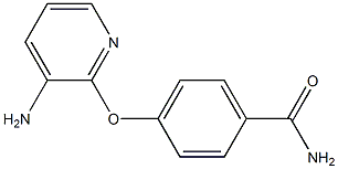 4-[(3-aminopyridin-2-yl)oxy]benzamide 구조식 이미지