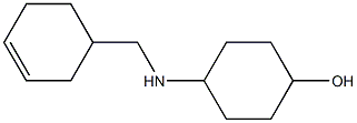 4-[(cyclohex-3-en-1-ylmethyl)amino]cyclohexan-1-ol Structure