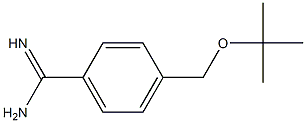 4-[(tert-butoxy)methyl]benzene-1-carboximidamide Structure