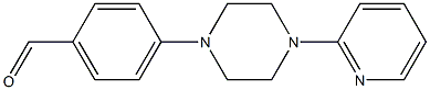 4-[4-(pyridin-2-yl)piperazin-1-yl]benzaldehyde 구조식 이미지