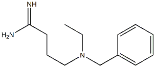 4-[benzyl(ethyl)amino]butanimidamide Structure