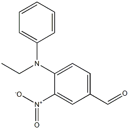 4-[ethyl(phenyl)amino]-3-nitrobenzaldehyde Structure