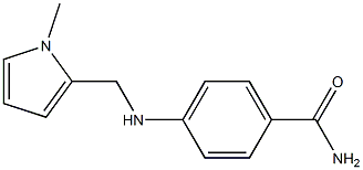 4-{[(1-methyl-1H-pyrrol-2-yl)methyl]amino}benzamide 구조식 이미지