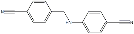 4-{[(4-cyanophenyl)amino]methyl}benzonitrile 구조식 이미지