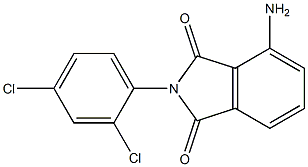 4-amino-2-(2,4-dichlorophenyl)-2,3-dihydro-1H-isoindole-1,3-dione 구조식 이미지