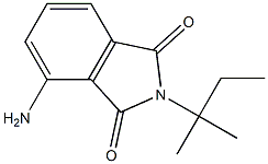 4-amino-2-(2-methylbutan-2-yl)-2,3-dihydro-1H-isoindole-1,3-dione 구조식 이미지