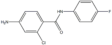4-amino-2-chloro-N-(4-fluorophenyl)benzamide Structure
