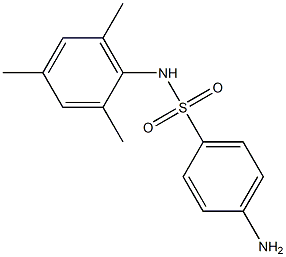 4-amino-N-(2,4,6-trimethylphenyl)benzene-1-sulfonamide Structure