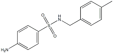 4-amino-N-(4-methylbenzyl)benzenesulfonamide Structure