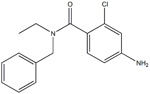 4-amino-N-benzyl-2-chloro-N-ethylbenzamide Structure