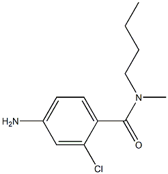 4-amino-N-butyl-2-chloro-N-methylbenzamide 구조식 이미지