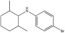 4-bromo-N-(2,6-dimethylcyclohexyl)aniline 구조식 이미지