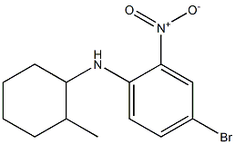 4-bromo-N-(2-methylcyclohexyl)-2-nitroaniline 구조식 이미지