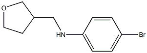 4-bromo-N-(oxolan-3-ylmethyl)aniline 구조식 이미지