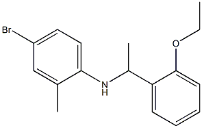 4-bromo-N-[1-(2-ethoxyphenyl)ethyl]-2-methylaniline 구조식 이미지