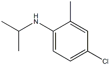 4-chloro-2-methyl-N-(propan-2-yl)aniline Structure