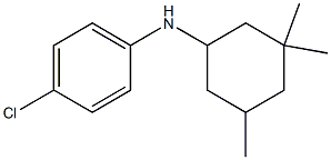 4-chloro-N-(3,3,5-trimethylcyclohexyl)aniline Structure