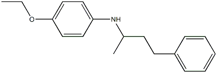 4-ethoxy-N-(4-phenylbutan-2-yl)aniline 구조식 이미지